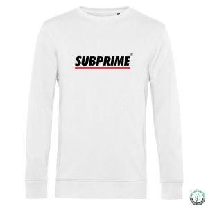 Subprime sweater Stripe heren white