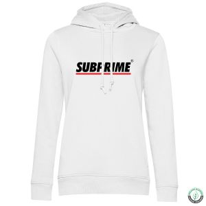 Subprime hood Stripe dames white